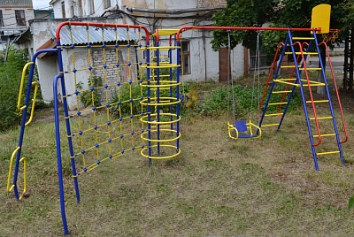 Детский спортивный комплекс для дачи Пионер "Орбита" (ЦК2)