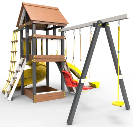 Детская площадка Пикник "Ультра" с винтовой трубой