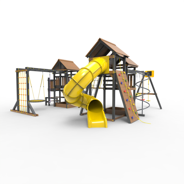 Детская площадка Пикник "Урбан" Стэйдж К с винтовой трубой