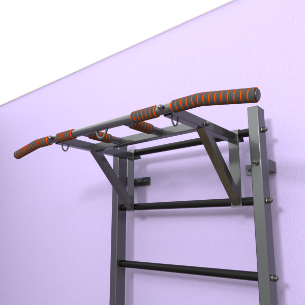 Шведская стенка "LittleSport" Pull-Up (черный*черный)