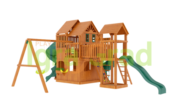 картинка Детская площадка IgraGrad "Великан 3" (Макси) от магазина Лазалка