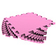 картинка Мягкий пол универсальный 33*33(см) розовый от магазина Лазалка