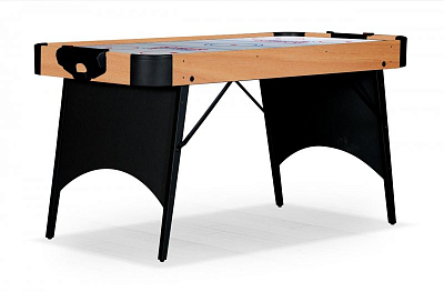 Игровой стол - аэрохоккей "Rider" 5 ф (светло-черный, складной)