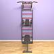 картинка Шведская стенка "LittleSport" Long 3.0 (черный*красный) от магазина Лазалка